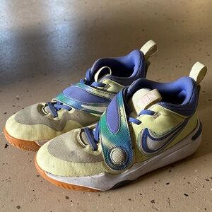 Nike Kids' Sneakers in Yellow and Blue